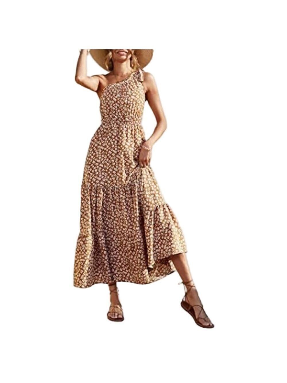 *NWT* AMAZON One-Shoulder Dress
